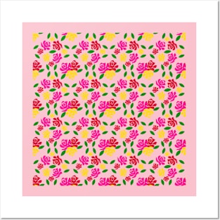 Floral pattern Posters and Art